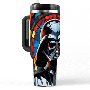 Darth Vader Stained Glass Style Quencher Tumbler 3