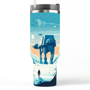 Hoth Planet Tumbler Mock