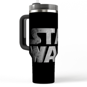 Star Wars Text Style Tumbler mock