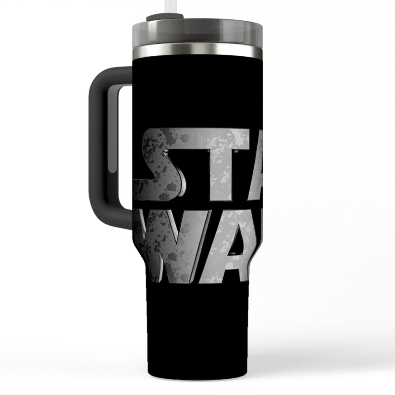 Star Wars Text Style Tumbler mock