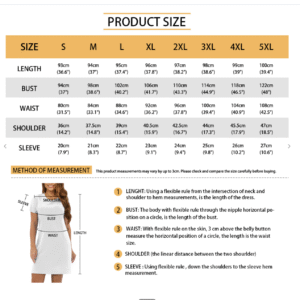 skirt sizechart