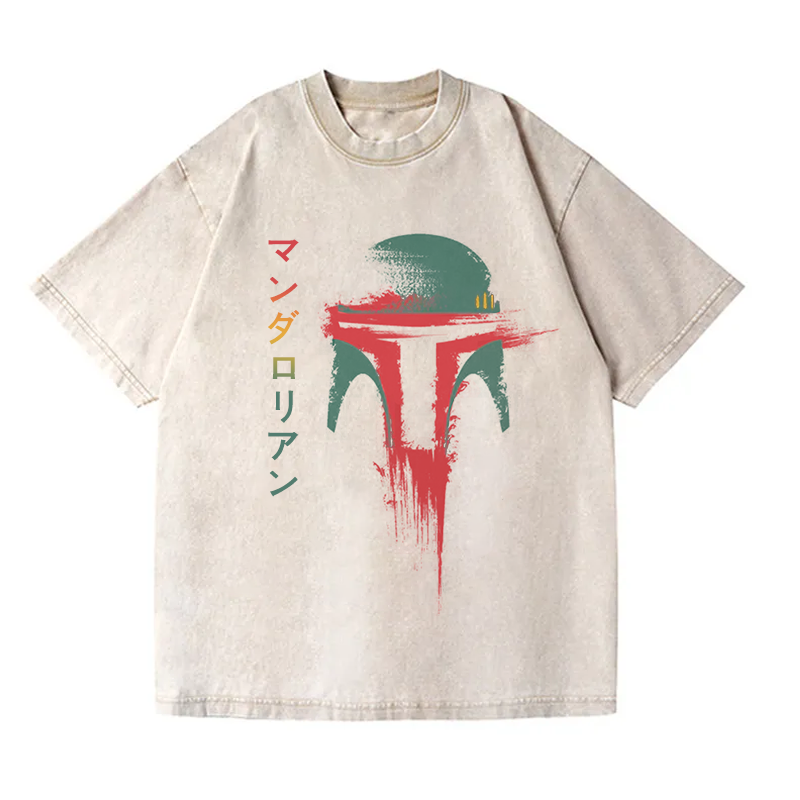 Boba-Fett-Casque-Washed-T-shirt-Images