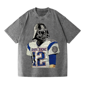 Star-War-Football-Player-Darth-Vader-Vintage-Washed-T-shirt-2