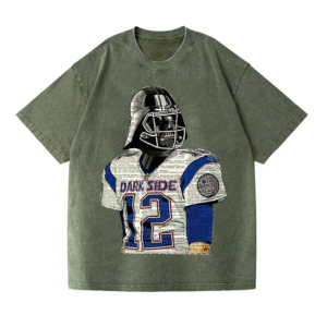Star-War-Football-Player-Darth-Vader-Vintage-Washed-T-shirt-3