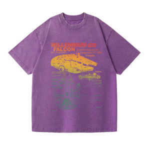 Star-War-Millennium-Vintage-Washed-T-shirt-2