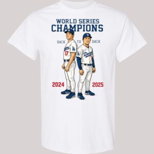 Dodgers-Back-to-Back-World-Series-Champions-Ohtani-and-Yamamoto-Custom-2