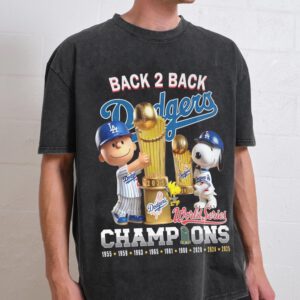 Los-Angeles-Back-2-Back-Champions-T-Shirt-1