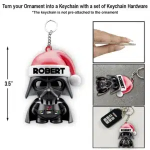 Merry Christmas - Personalized The Force Ornament 4