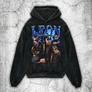 Leon rockstyle vintage washed hoodie