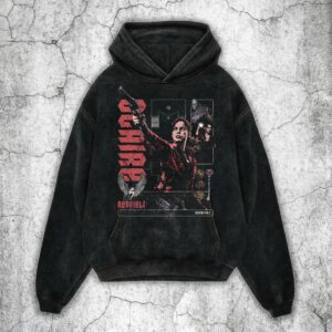 RE2 Grace washed hoodie