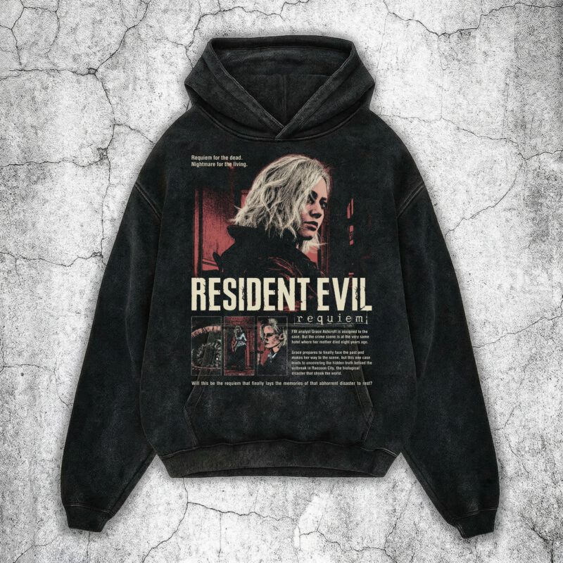 RE9 Grace hoodie washed