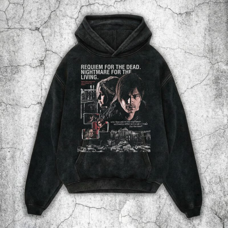 RE9 Leon hoodie washed