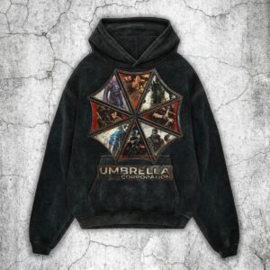 Umbrealla Corp washed hoodie