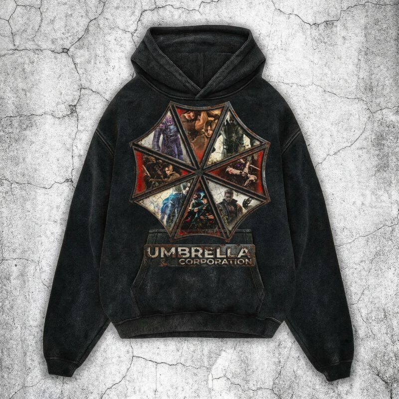Umbrealla Corp washed hoodie