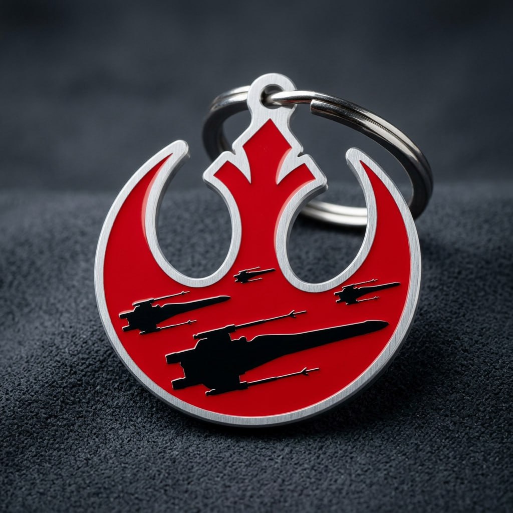 Aluminum Keychain SW 4