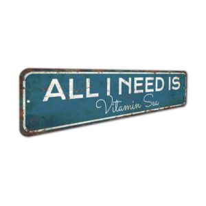 All-I-Need-is-Vitamin-Sea-Premium-Quality-Rustic-Metal-Sign-3.jpg
