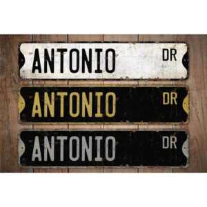 Antonio-Name-Sign-Premium-Quality-Rustic-Metal-Sign-Images.jpg