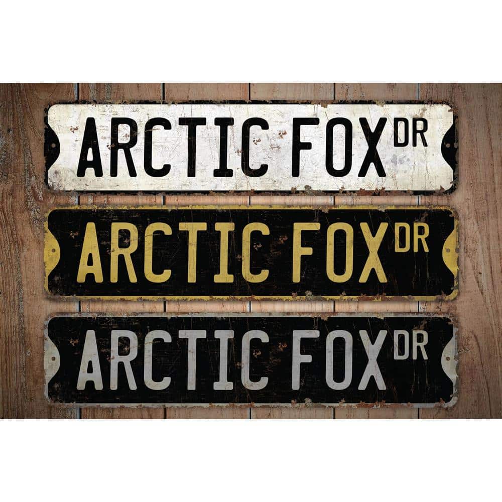 Arctic-Fox-Premium-Quality-Rustic-Metal-Sign-Images.jpg