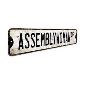 Assemblywoman-Premium-Quality-Rustic-Metal-Sign-3.jpg