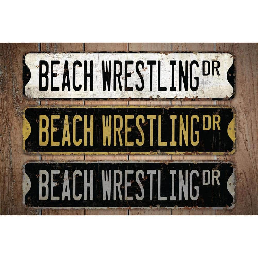 Beach-Wrestling-Premium-Quality-Rustic-Metal-Sign-Images.jpg