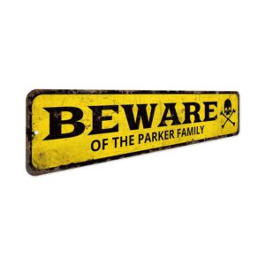 Beware-Of-The-Family-Premium-Quality-Rustic-Metal-Sign-3.jpg