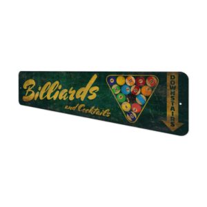 Billiards-Downstairs-Sign-Premium-Quality-Rustic-Metal-Sign-4.jpg