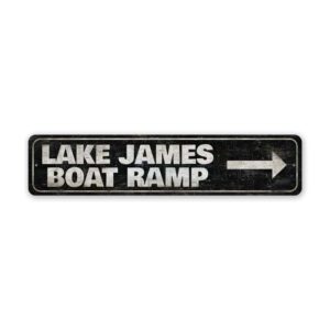 Boat-Ramp-Arrow-Sign-Premium-Quality-Rustic-Metal-Sign-2.jpg