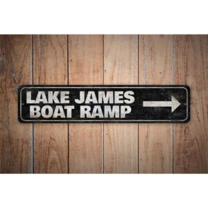 Boat-Ramp-Arrow-Sign-Premium-Quality-Rustic-Metal-Sign-Images.jpg