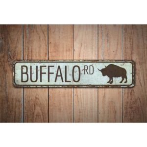 Buffalo-Road-Sign-Premium-Quality-Rustic-Metal-Sign-Images.jpg
