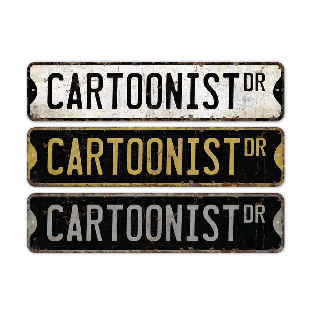 Cartoonist-Premium-Quality-Rustic-Metal-Sign-2.jpg
