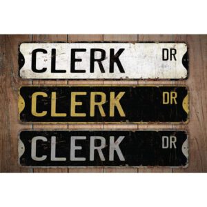 Clerk-Premium-Quality-Rustic-Metal-Sign-Images.jpg