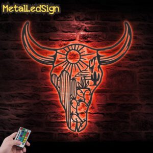Cow-Skull-Desert-Metal-Wall-Art-LED-Light-5.jpg