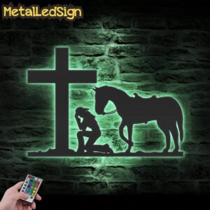 Cowgirl-Kneeling-At-Cross-Metal-Wall-Art-LED-Light-7.jpg
