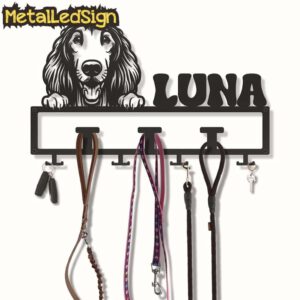 Custom-Afghan-Hound-Dog-Leash-Collar-Holder-3.jpg