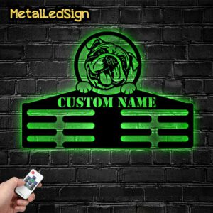 Custom-American-Bulldog-Metal-Medal-Hanger-4.jpg