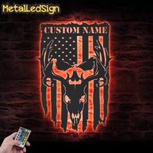 Custom-American-Deer-Hunting-Metal-Wall-Art-LED-Light-5.jpg