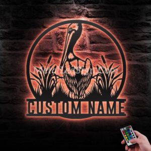 Custom-American-White-Pelican-Metal-Wall-Art-Led-Light-6.jpg