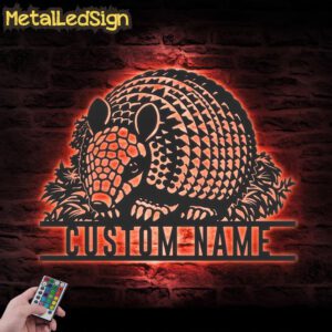 Custom-Armadillo-Metal-Wall-Art-LED-Light-5.jpg