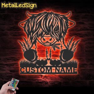 Custom-Baby-Highland-Cow-Farmhouse-Metal-Wall-Art-LED-5.jpg