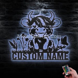 Custom-Baby-Highland-Cow-Farmhouse-Metal-Wall-Art-Led-Light-3.jpg