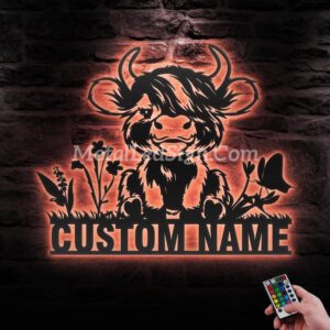 Custom-Baby-Highland-Cow-Farmhouse-Metal-Wall-Art-Led-Light-6.jpg