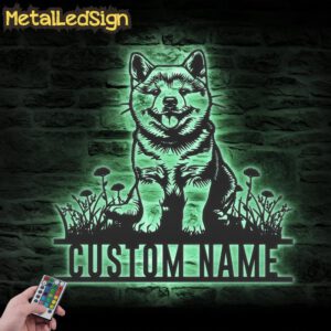 Custom-Baby-Shiba-Inu-Metal-Wall-Art-LED-Light-7.jpg