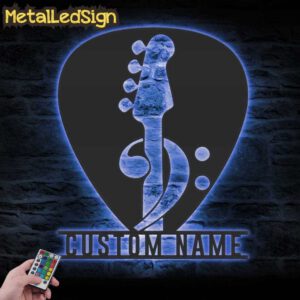 Custom-Bass-Guitar-Pick-Metal-Wall-Art-LED-Light-3.jpg