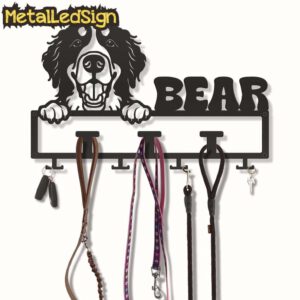 Custom-Bernedoodle-Dog-Leash-Collar-Holder-3.jpg