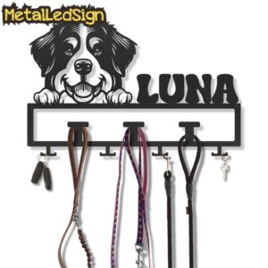 Custom-Bernese-Mountain-Dog-Leash-Collar-Holder-3.jpg