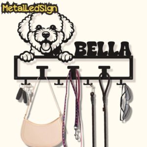 Custom-Bichon-Frise-Dog-Leash-Collar-Holder-Images.jpg