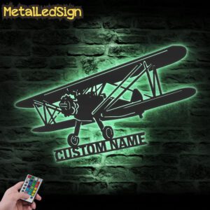 Custom-Biplane-Airplane-Metal-Wall-Art-LED-Light-7.jpg