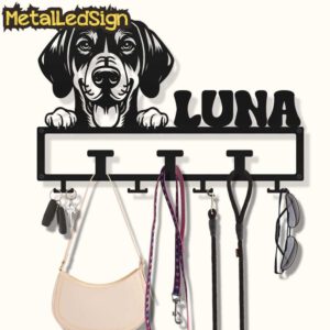 Custom-Black-And-Tan-Coonhound-Dog-Leash-Collar-Holder-Images.jpg