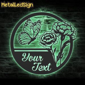 Custom-Carnation-Flower-Metal-Wall-Art-LED-Light-7.jpg