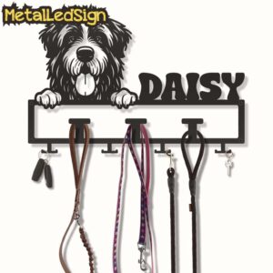Custom-Catalan-Sheepdog-Dog-Leash-Collar-Holder-3.jpg
